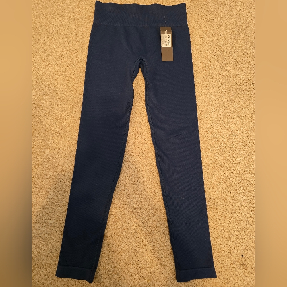 Vanquish Fitness Navy Blue Women's Leggings